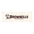 Mostra il tuo supporto per Brownells Europe con il nostro Range Banner in PVC! 🎉 Facile da appendere e perfetto per ogni occasione!